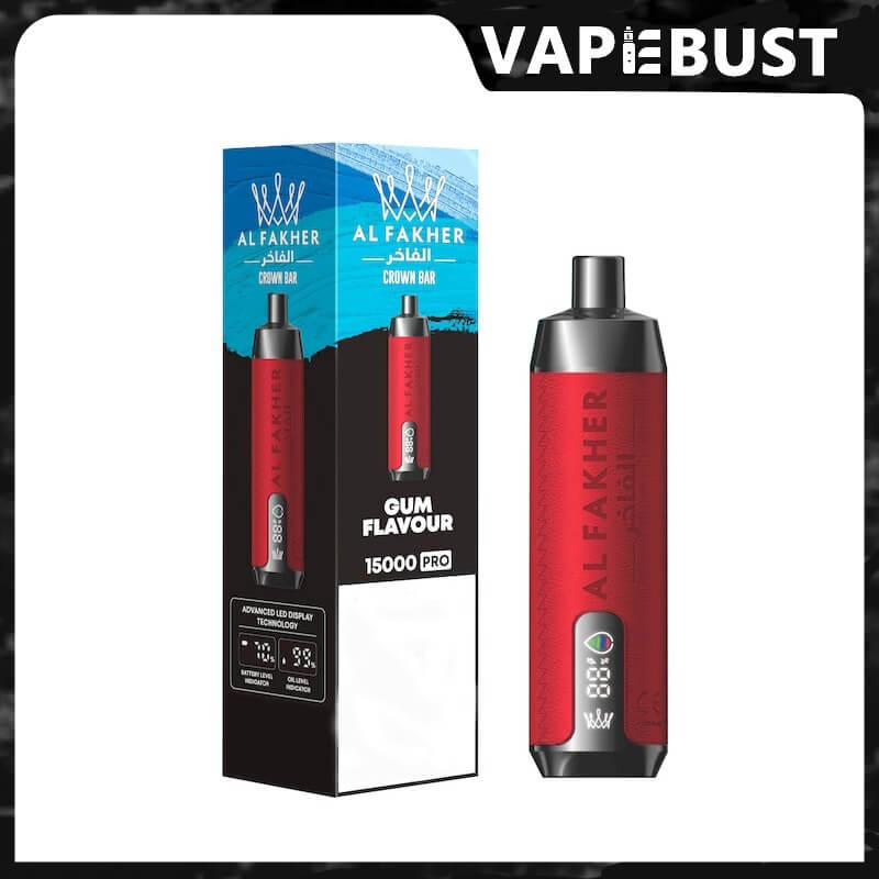 Al Fakher Crown Bar 15K Pro 15,000 Puffs Wholesale Disposable Vape