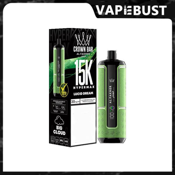 Alfakher Hyper Max Crown Bar 15k 15000 Puff  Wholesale Disposable Vape - Image 3