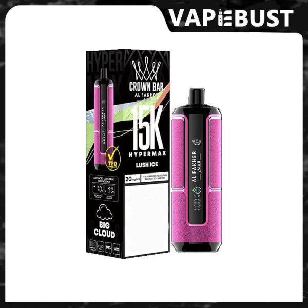 Alfakher Hyper Max Crown Bar 15k 15000 Puff  Wholesale Disposable Vape - Image 4