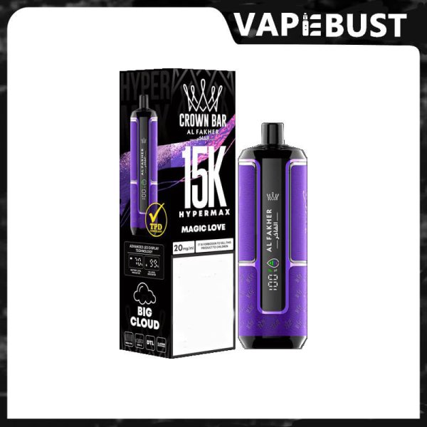 Alfakher Hyper Max Crown Bar 15k 15000 Puff  Wholesale Disposable Vape - Image 5