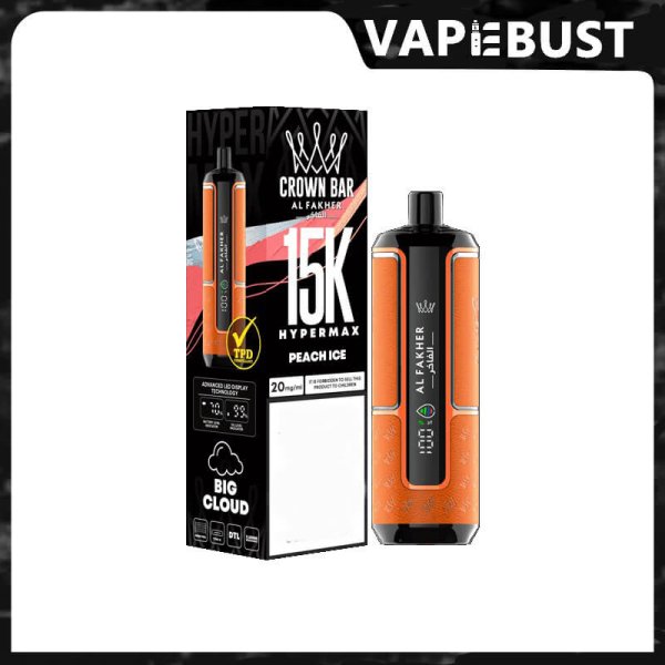 Alfakher Hyper Max Crown Bar 15k 15000 Puff  Wholesale Disposable Vape - Image 6