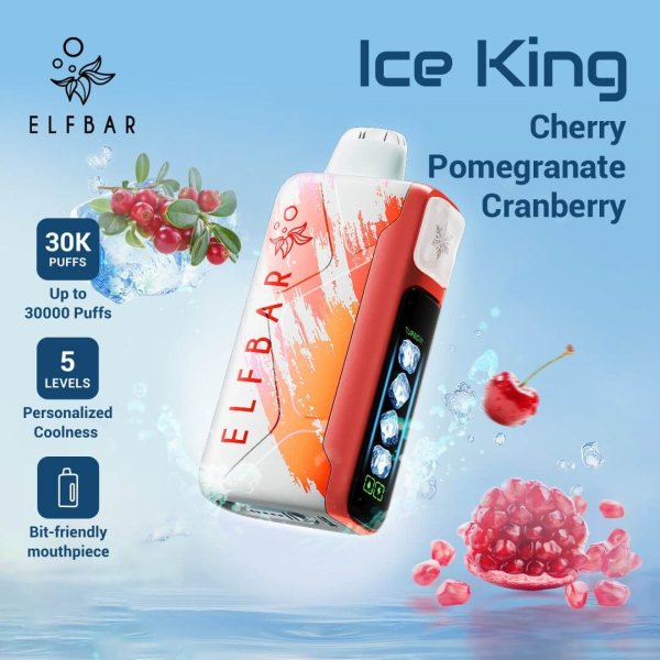 Elfbar Ice king 30000 Puff Diposable Vape Eu Warehouse - Image 3