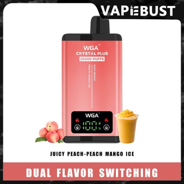 WGA Crystal Plus 20000 20k Puff Disposable Vape Wholesale - Image 3