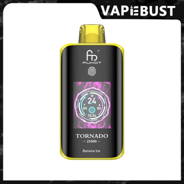 Fumot RandM Tornado Digital Box 25000 25k Puff Eu Warehouse Wholesale Disposable Vape