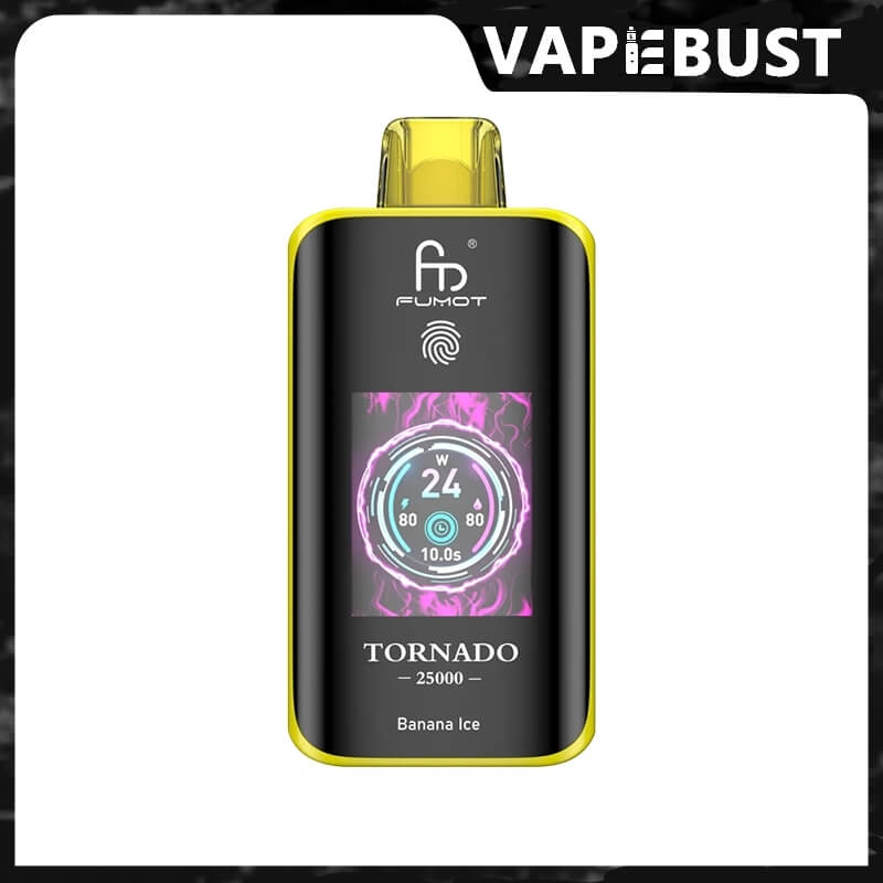 Fumot RandM Tornado Digital Box 25000 25k Puff Eu Warehouse Wholesale Disposable Vape